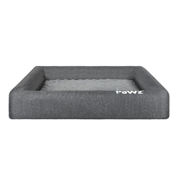PaWz Memory Foam Pet Bed Calming Dog Cushion Orthopedic Mat Washable Removable M Petsleisure